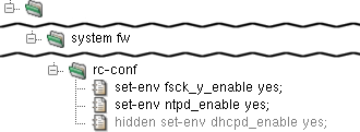 rc.conf configuration