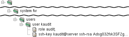 User account configuration