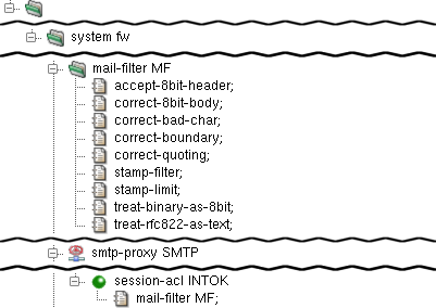 SMTP Proxy Mail Filter